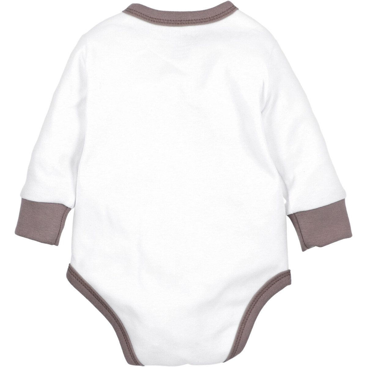 NINI Langarmwickelbody Koala Unisex Kinder (1-tlg) Langarm Einteiler, Body, Longsleeve-Body, Bodysuit, Stretchbody