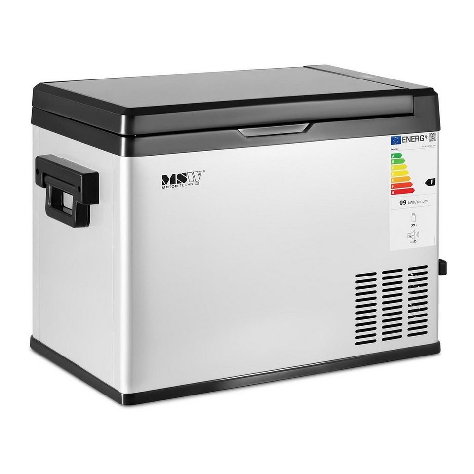 MSW Elektrische Kühlbox Auto-Kühlschrank mobiler Kühlschrank  Reisekühlschrank 41 W 39 L -20