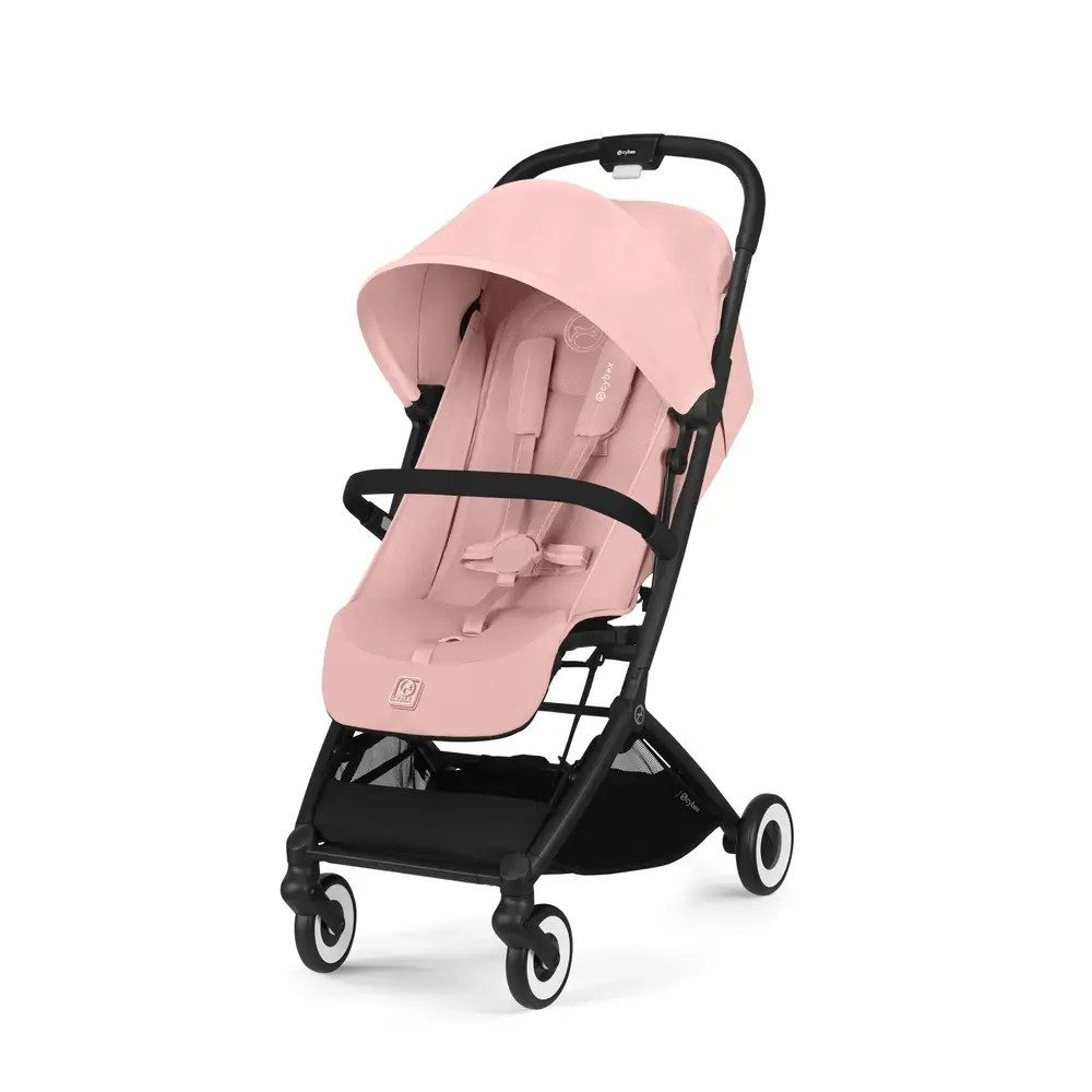 Columbus Kombi-Kinderwagen Buggy Orfeo BLK Candy Pink, light pink