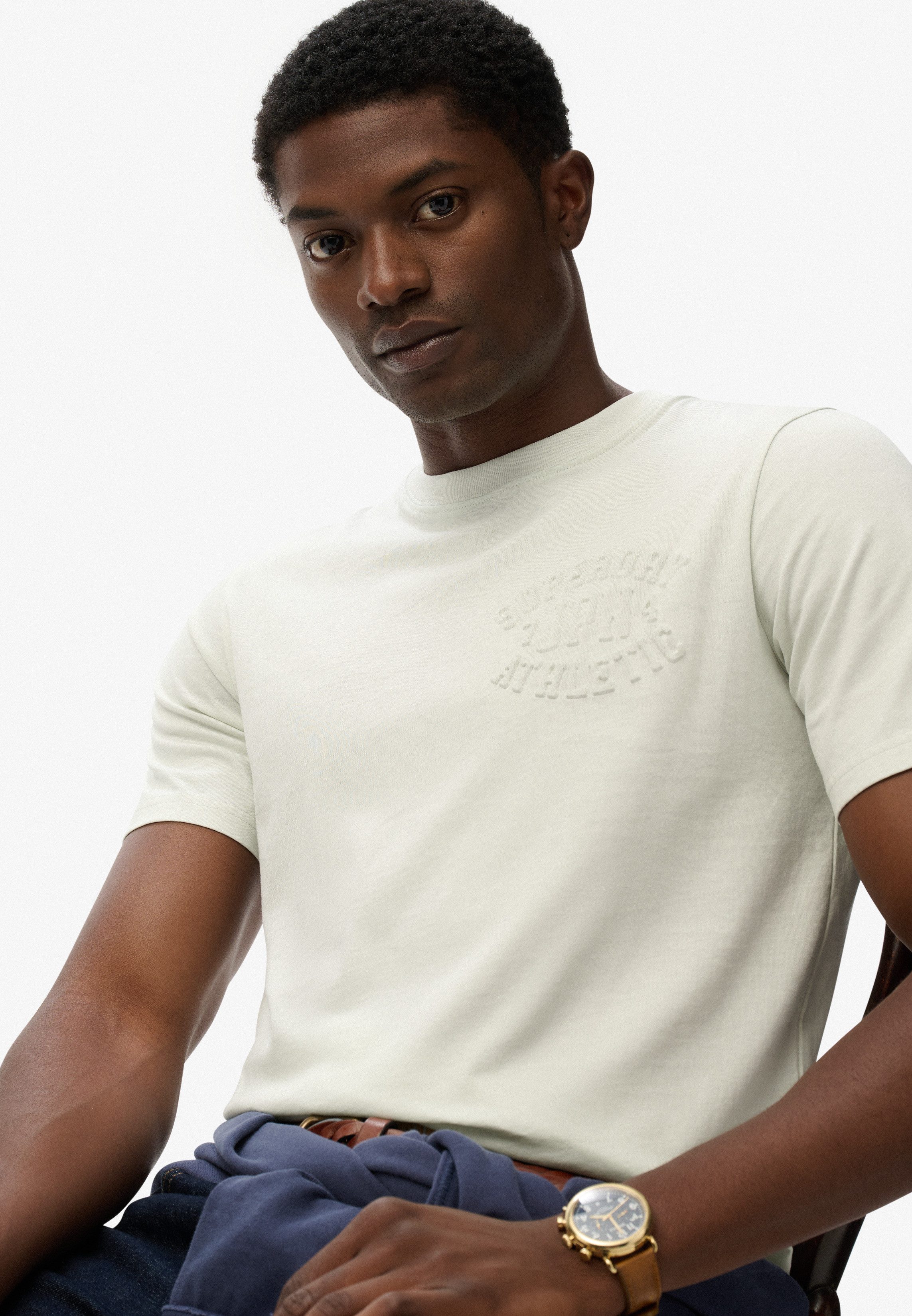 Superdry Rundhalsshirt ATHLETIC EMBOSS RELAXED TEE günstig online kaufen