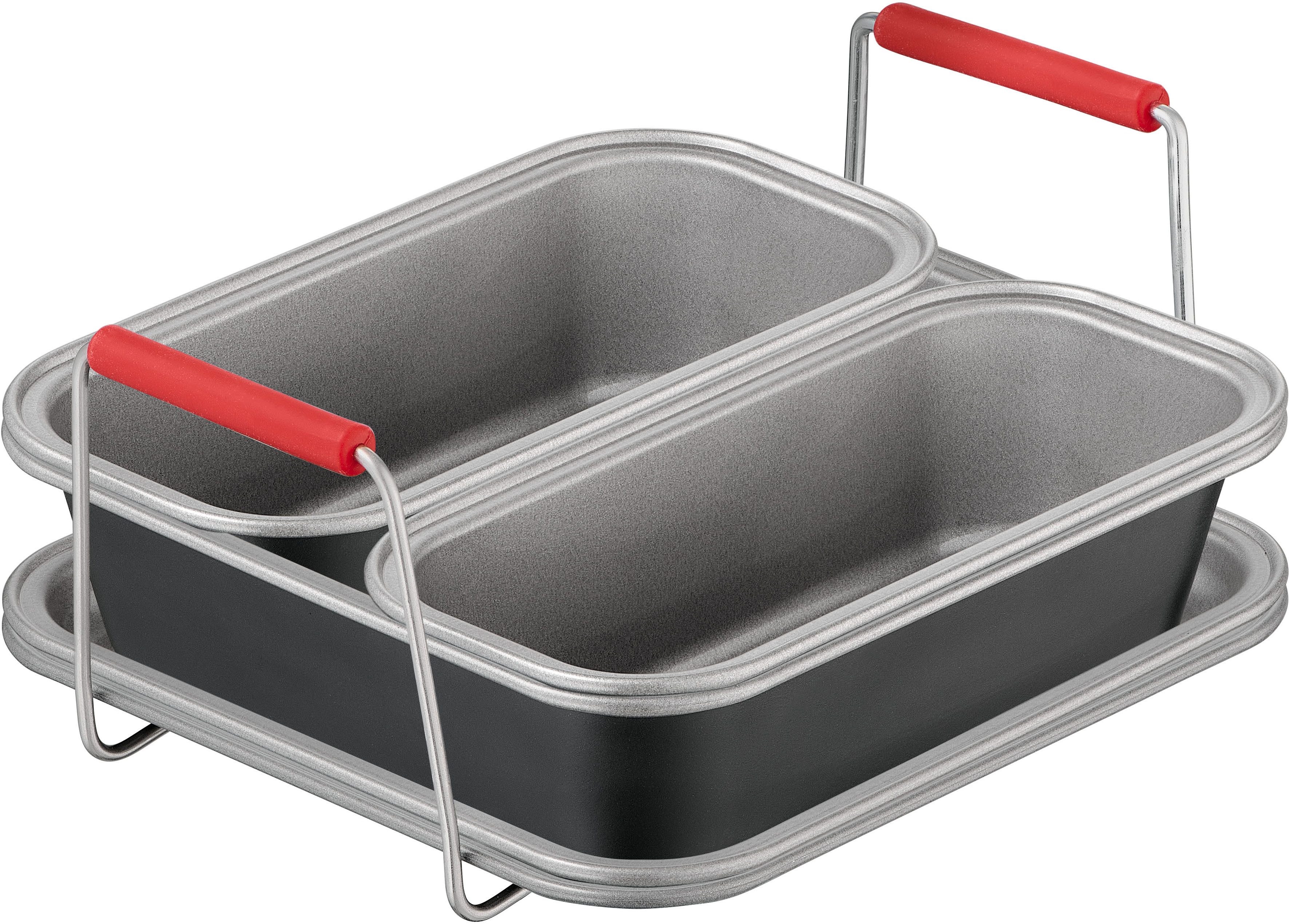 Tefal Backform Dail'Easy, Backeinsatz für die Heißluftfritteuse, (Set 5-tlg), stapelbar, antihaftbeschichtet
