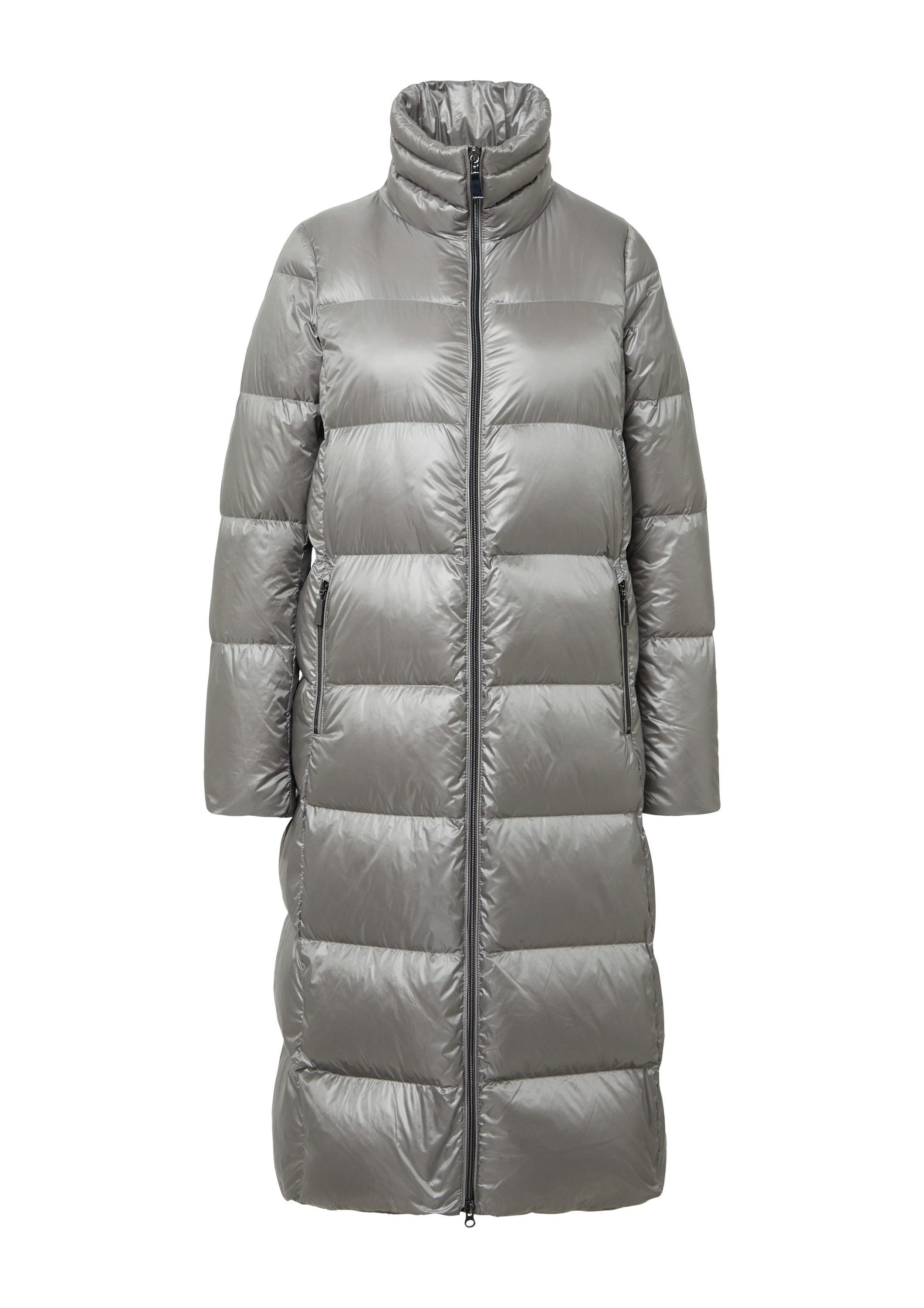 comma Wintermantel Outdoor-Mantel Schimmernder Daunenmantel mit Stehkragen günstig online kaufen