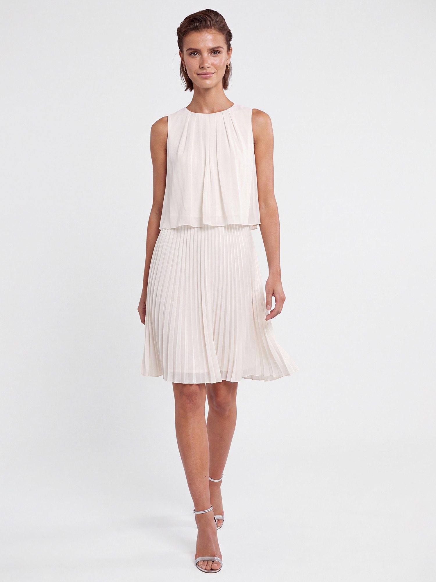 Apart Abendkleid mit Chiffon-Overlay