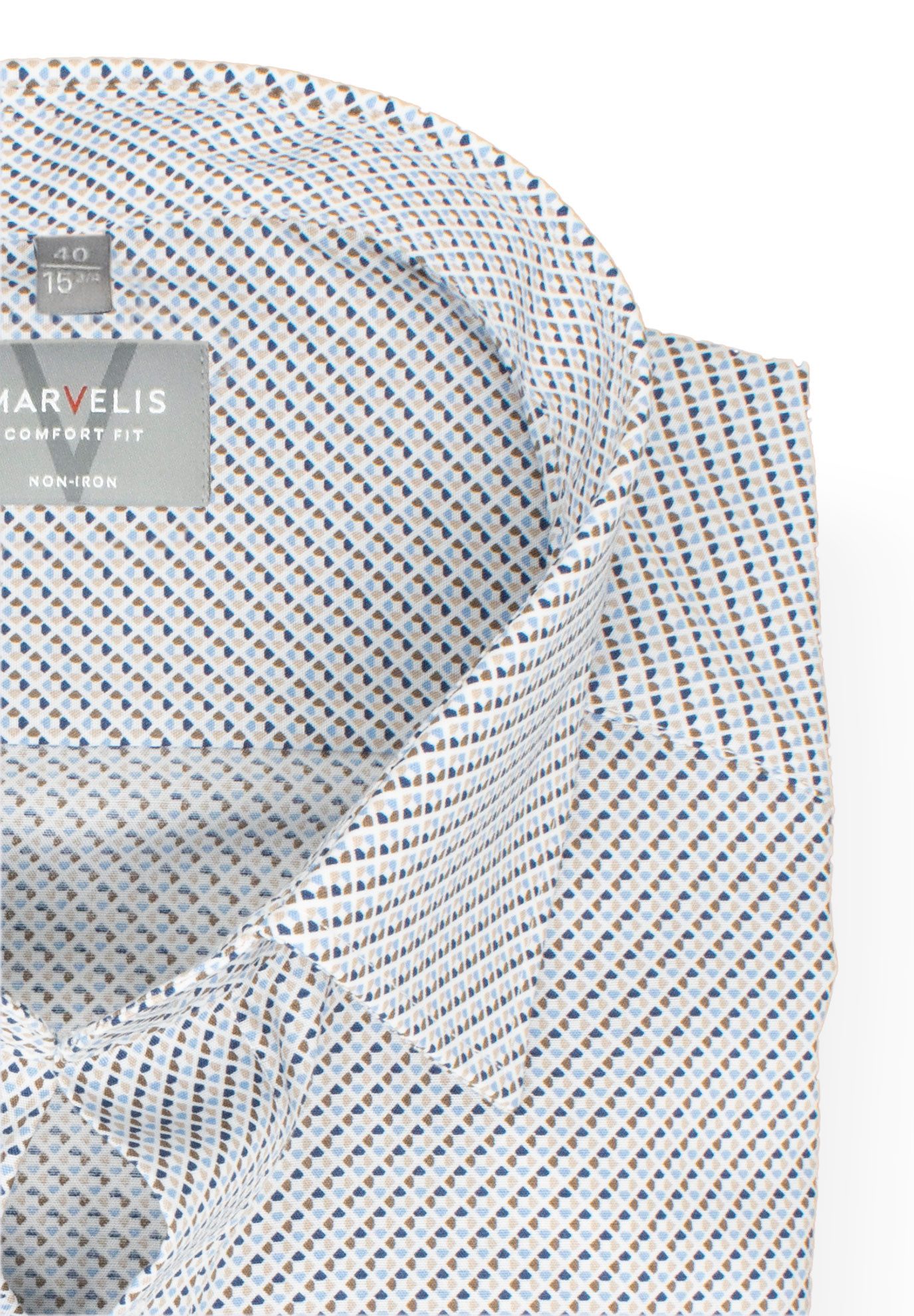 MARVELIS Businesshemd Comfort Fit bequeme Schnittführung günstig online kaufen