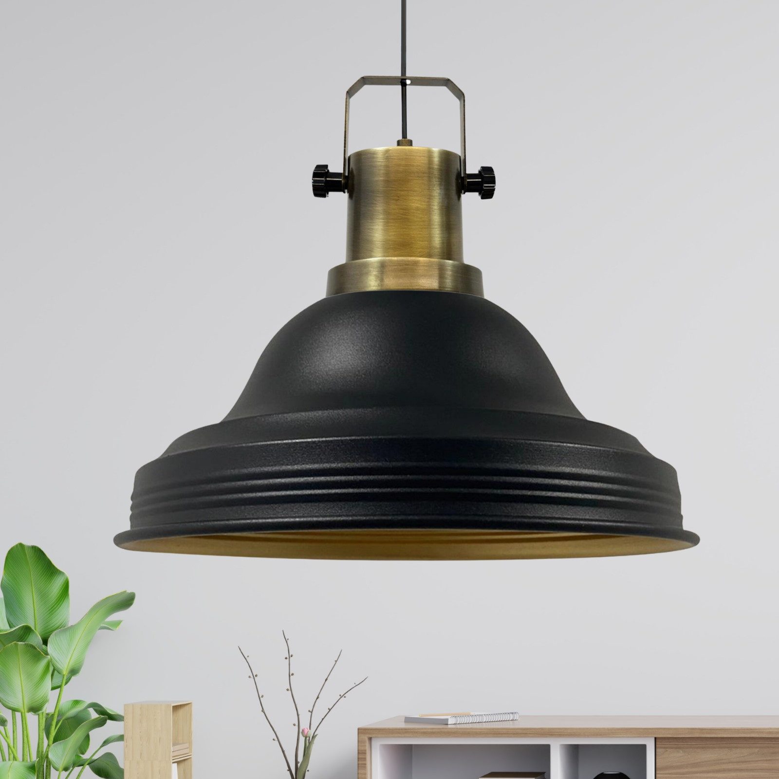 Bamyum Pendelleuchte Asletl Hängelampe Industrial aus günstig online kaufen