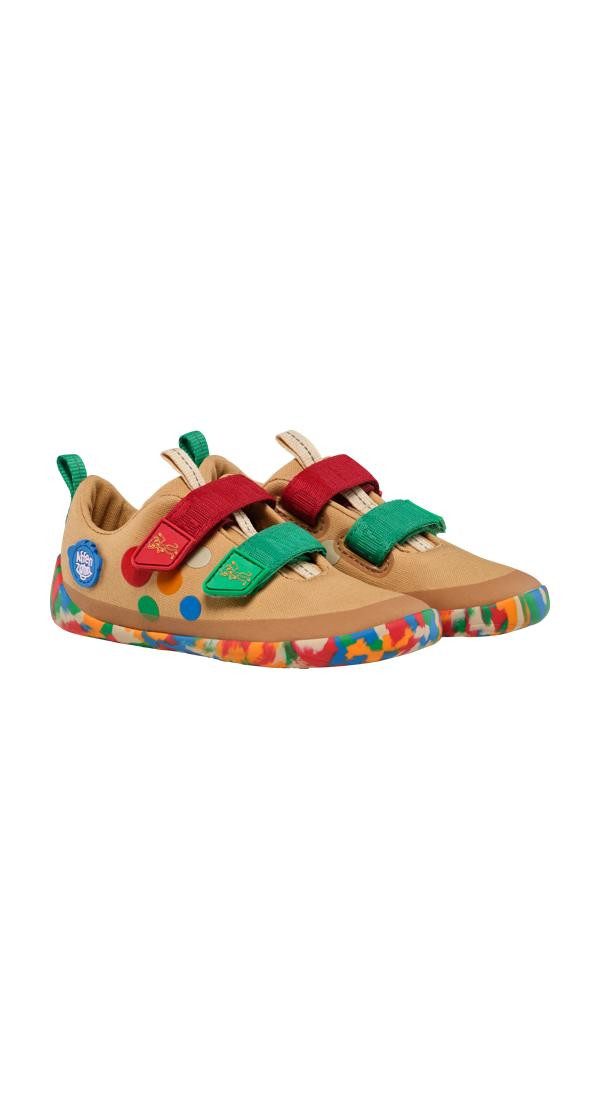 Affenzahn Baumwolle Lucky Sneaker nach Barfußschuhprinzip