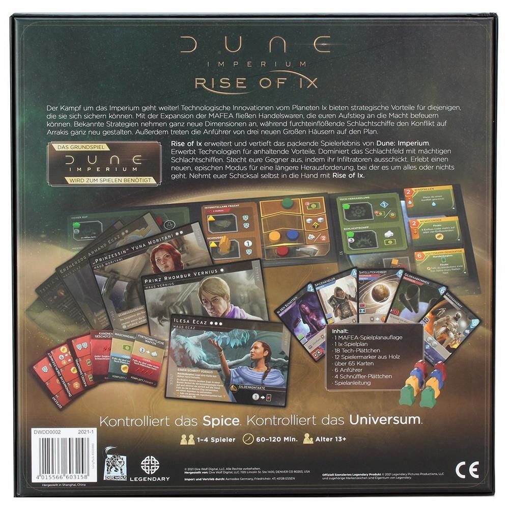 Dire Wolf Digital Spiel Imperium - Rise of Ix Erweiterung