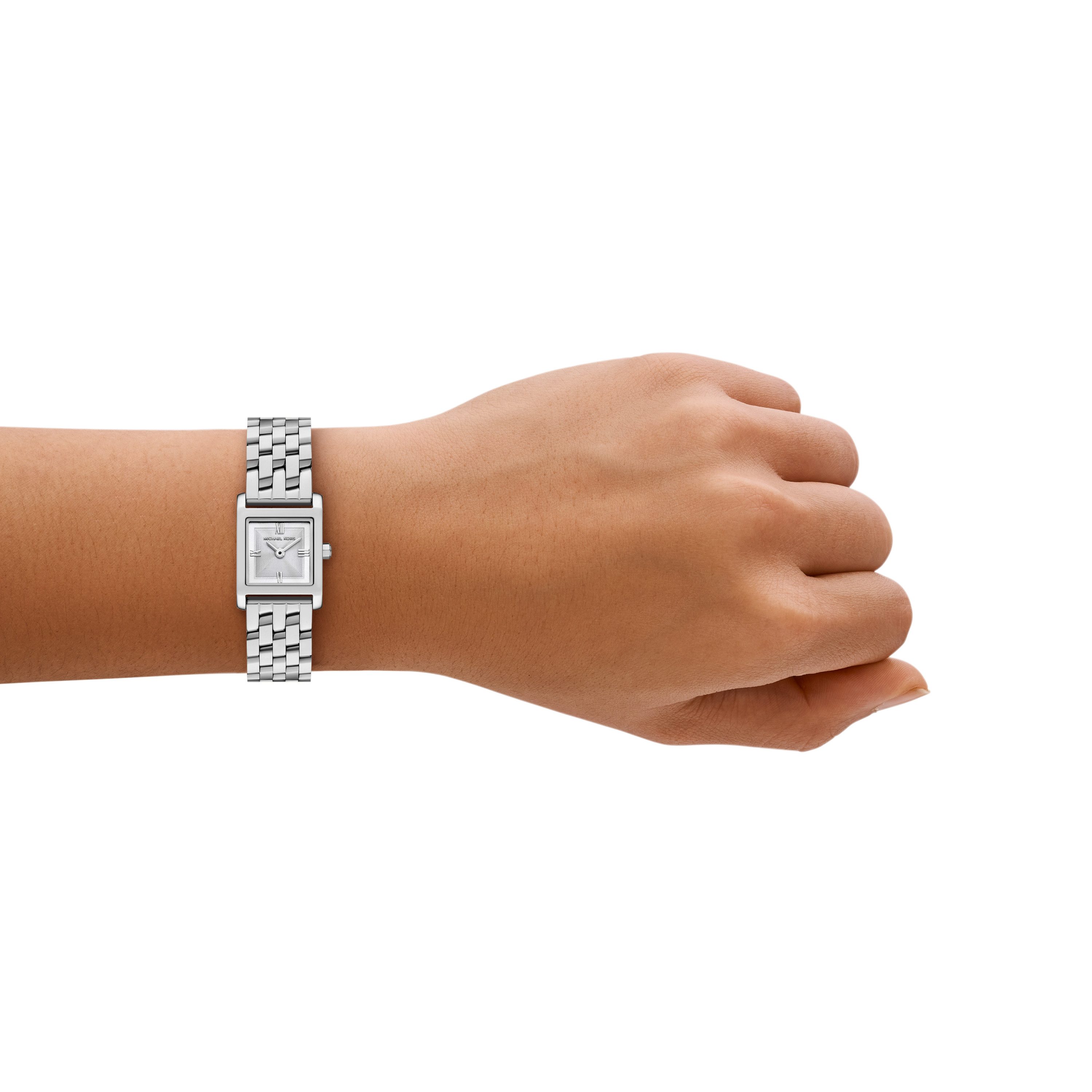 MICHAEL KORS Quarzuhr Georgie MK4933, Armbanduhr, Damenuhr, Edelstahlarmband, analog