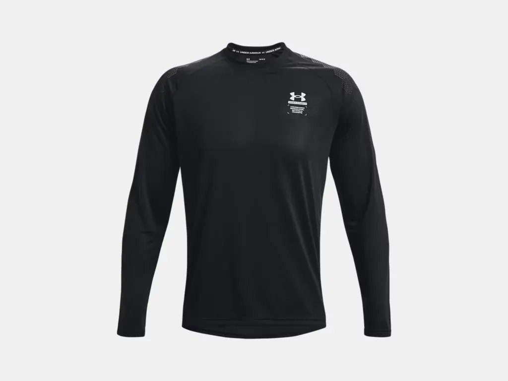 BLACK Armour Under 001 Sweatshirt Under Armour® Herren Langarm T-Shirt