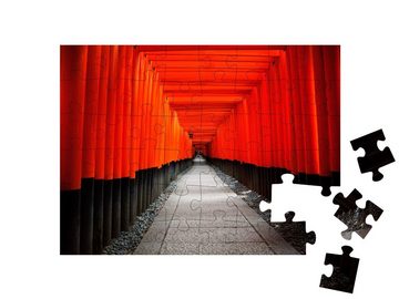 puzzleYOU Puzzle Fushimi Inari Taisha in Kyoto, Japan, 48 Puzzleteile, puzzleYOU-Kollektionen Japan