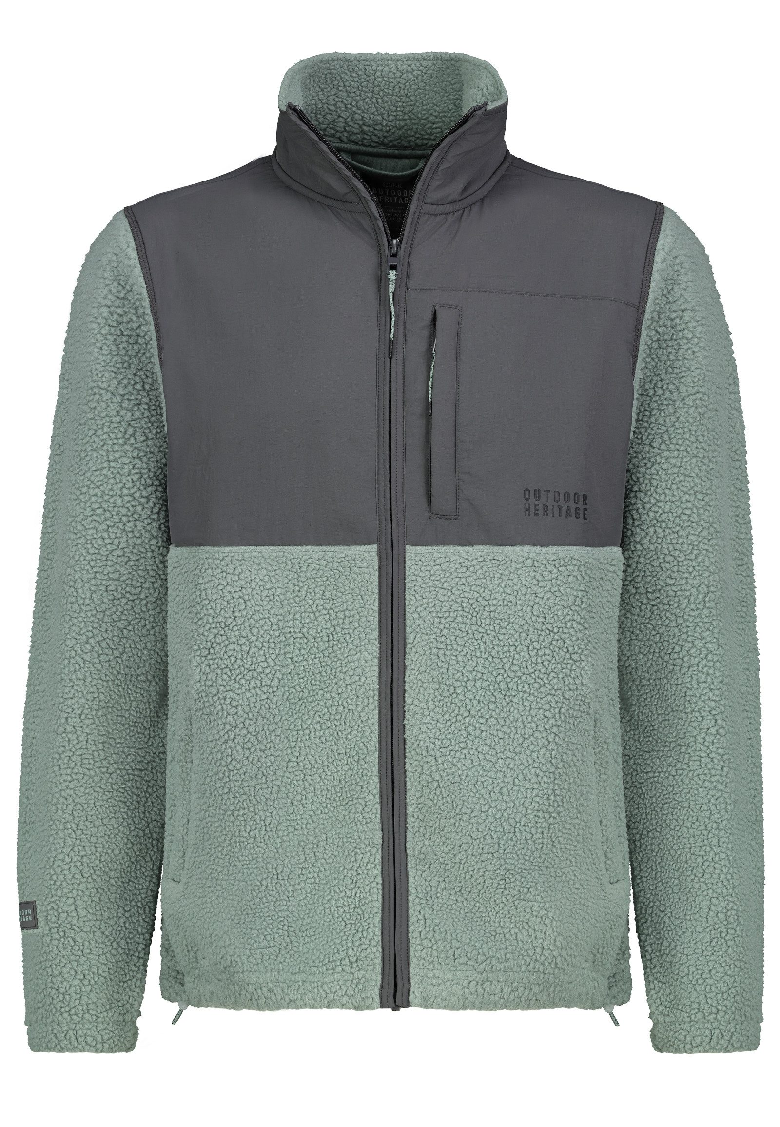 SUBLEVEL Blouson Outdoor Heritage mit Reißverschluss und Taschen H20001M21484_Jacket