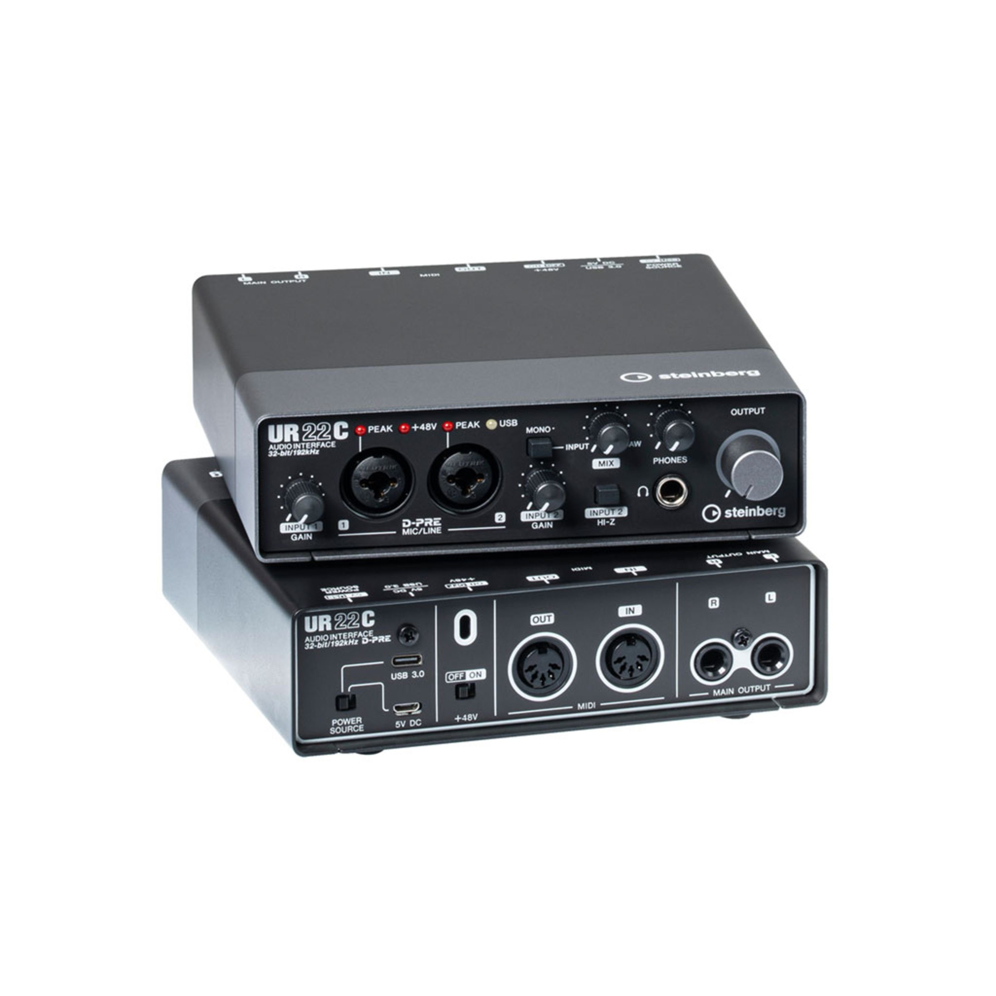 Steinberg Digitales Aufnahmegerät (UR22C - USB Audio Interface)