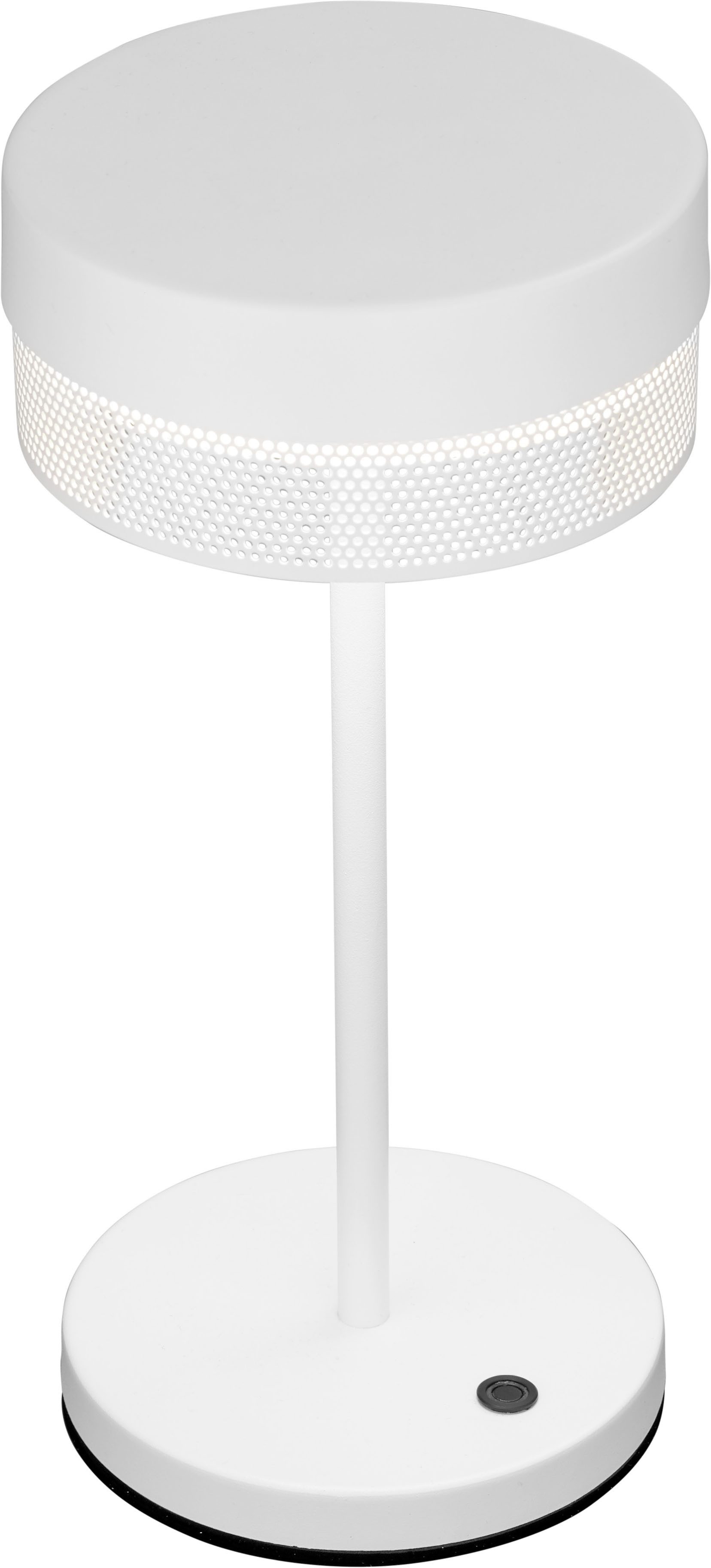 HELL höllisch gutes Licht LED Tischleuchte MESH-B, LED fest integriert, Warmweiß, Tastdimmer, IP54
