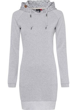 Ragwear Sweatkleid BESS O Hoodie mit Tunnelzug-Kapuze