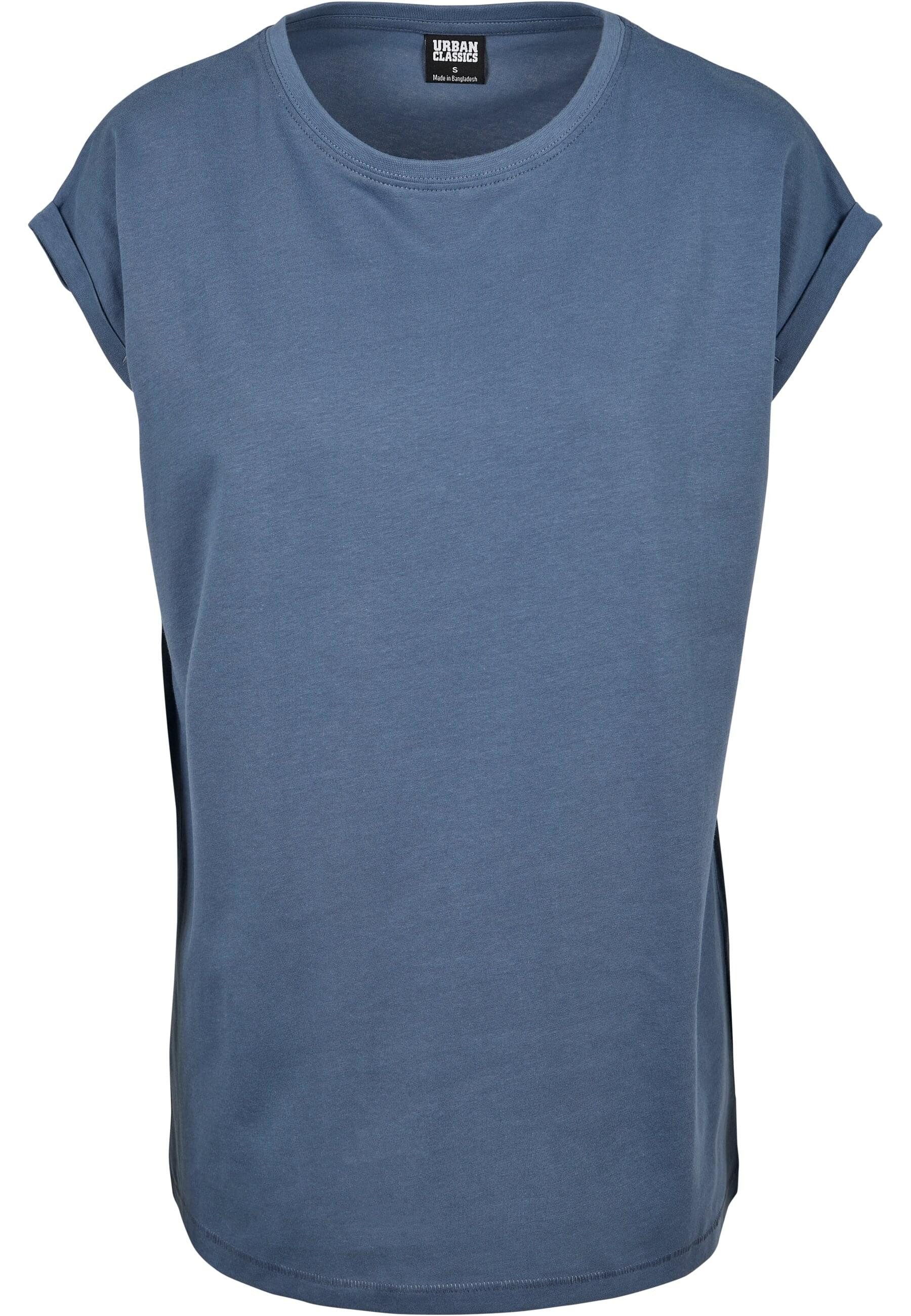 URBAN CLASSICS Kurzarmshirt Urban Classics Damen Ladies Extended Shoulder Tee (1-tlg)