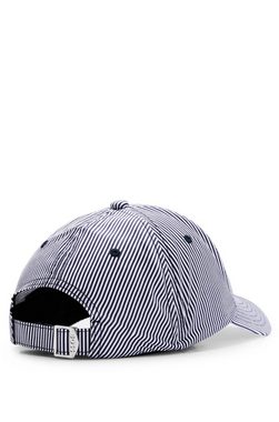 BOSS Baseball Cap Zed-Stripes mit BOSS Logostickerei, gestreift, Weite verstellbar, Luftlöcher