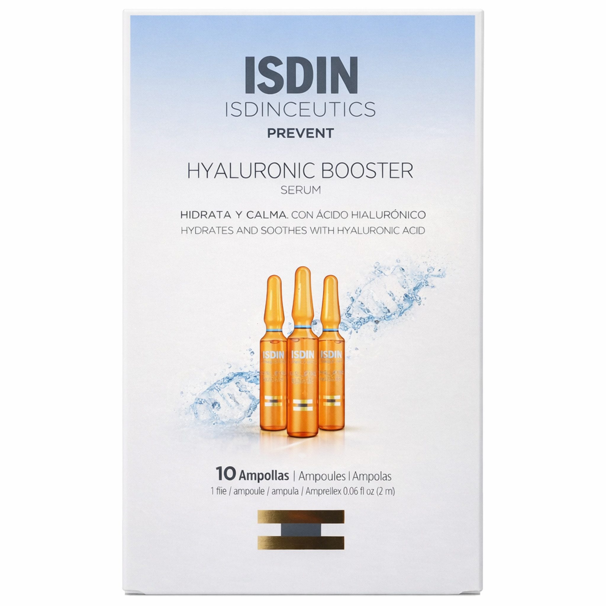 Isdin Gesichtspflege ISDINCEUTICS Hyaluronic Booster Ampullen 10X2ml PZN 16355923