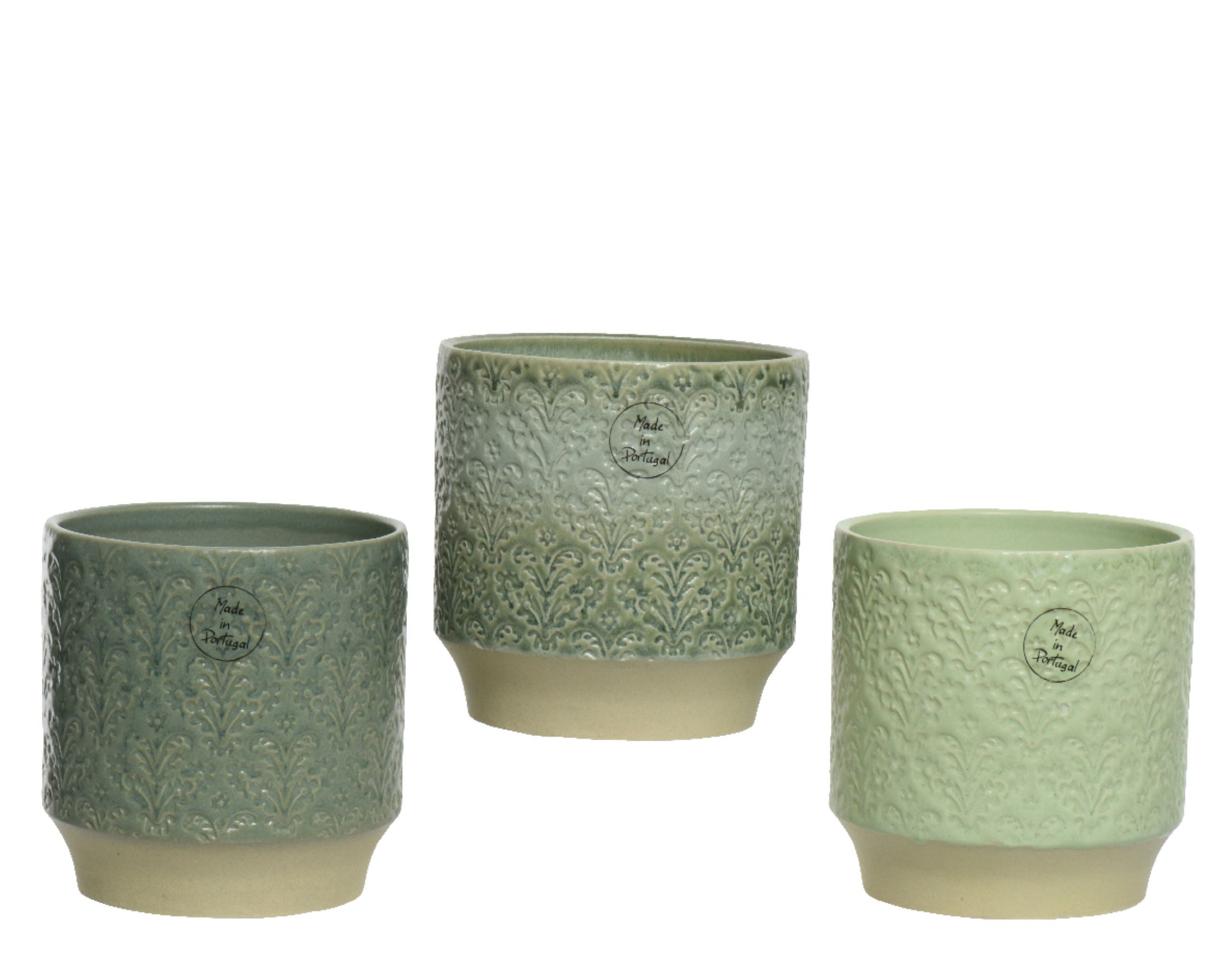 Decoris season decorations Blumentopf, Blumentopf / Übertopf 12x13cm Kerami günstig online kaufen