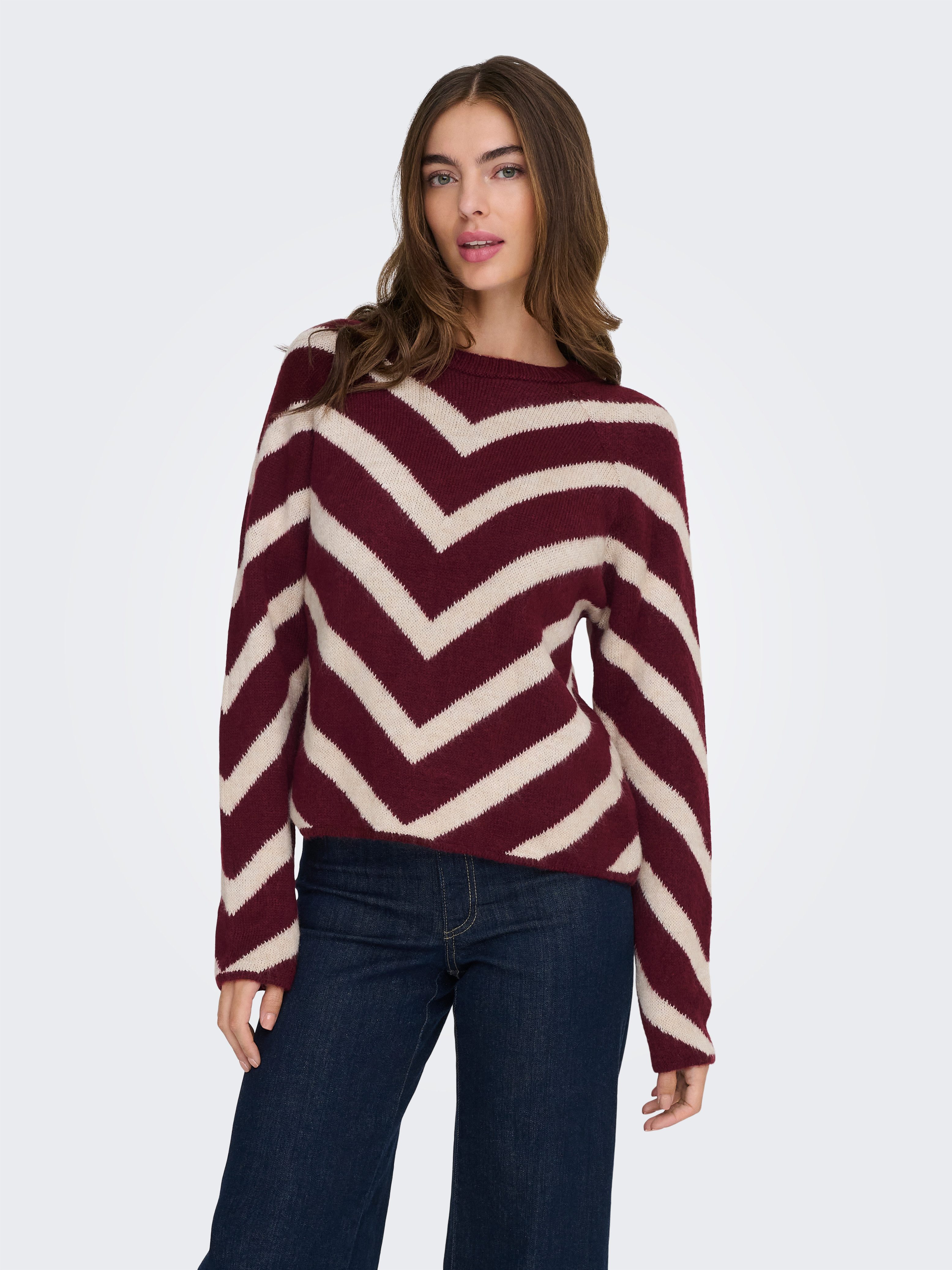 ONLY Strickpullover ONLELIZA L/S PULLOVER KNT günstig online kaufen