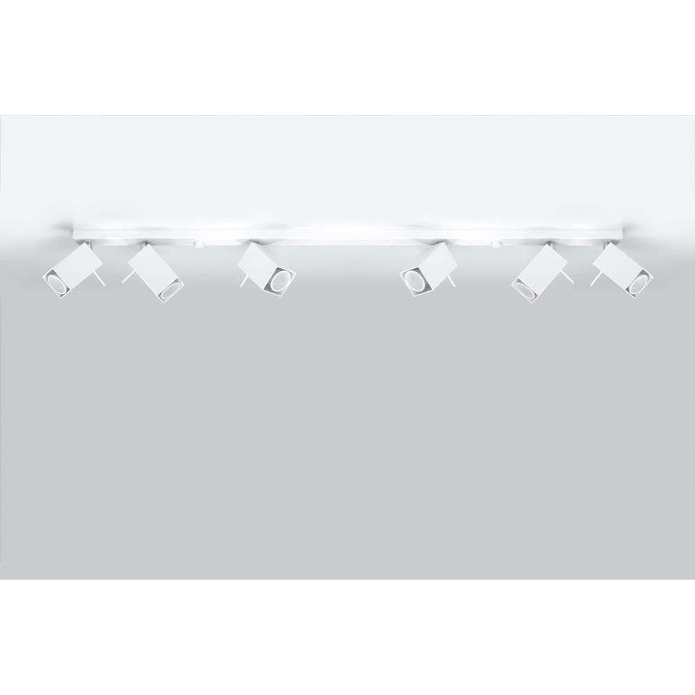 Stahl nicht LED L 120 Wohnzimmer Deckenspot, inklusive, cm verstellbare Leuchtmittel Deckenleuchte etc-shop Spots Deckenlampe