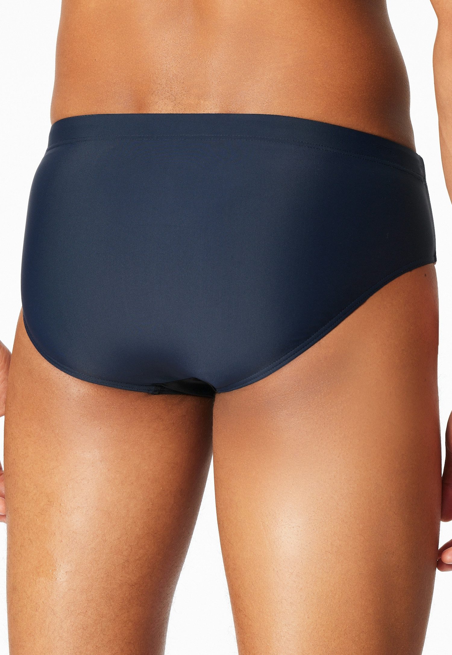 Schiesser Badeslip Aqua Bund mit Kordel, seitliche Kontraststreifen – Bild 4 von 5