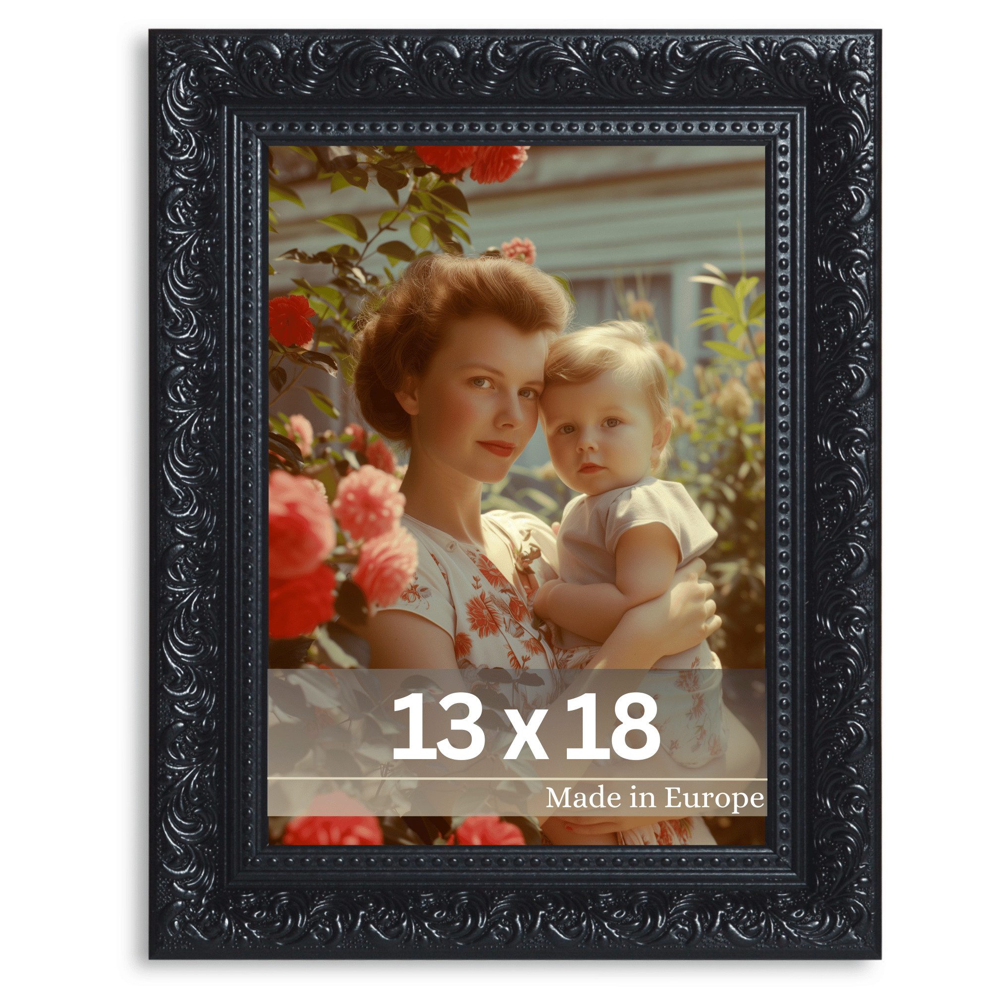 Victor (Zenith) Bilderrahmen Rubens, Bilderrahmen 13x18 cm Schwarz, Bilderr günstig online kaufen