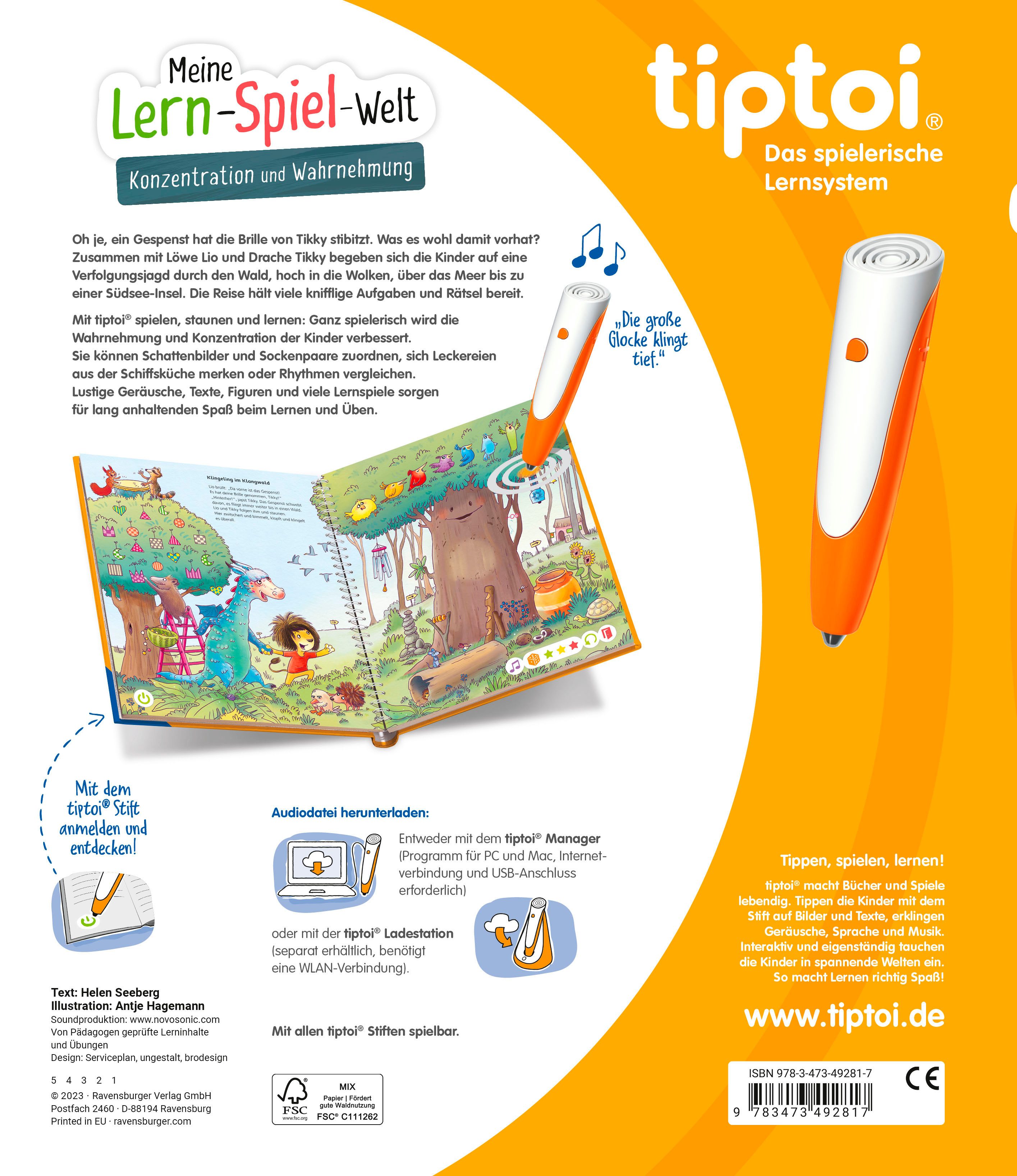 tiptoi® Meine Lern-Spiel-Welt Konzentration und Wahrnehmung – Bild 5 von 5