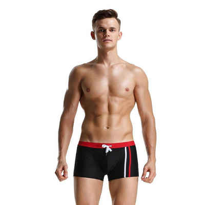 BEEMEN Boxer-Badehose Tauwell Low-Rise Swimwear Schwimmhose Badepants Quick Dry
