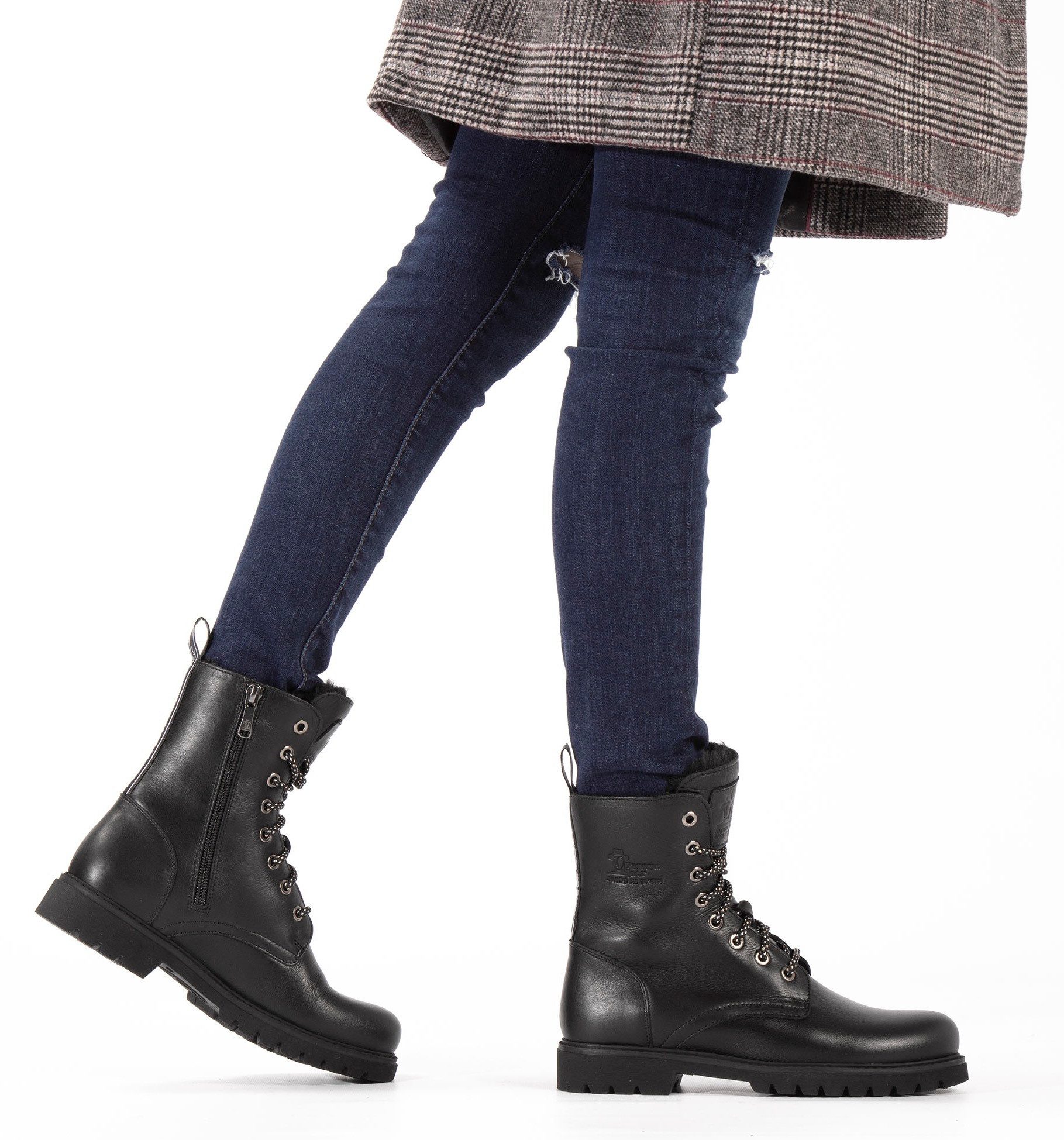 Panama Jack Frisia Schnürboots, Schnürboots, Stiefelette, Blockabsatz, mit günstig online kaufen