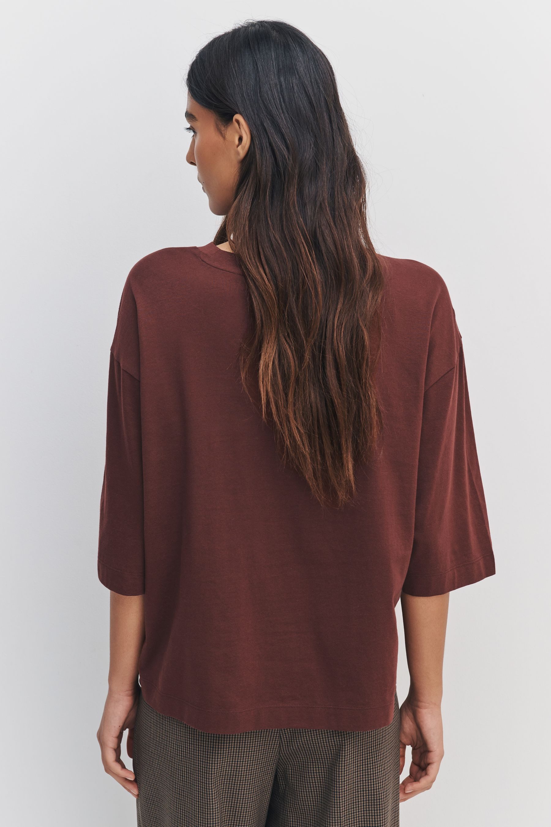 Next T-Shirt Box Fit T-Shirt mit Kirsch-Grafik (1-tlg) günstig online kaufen