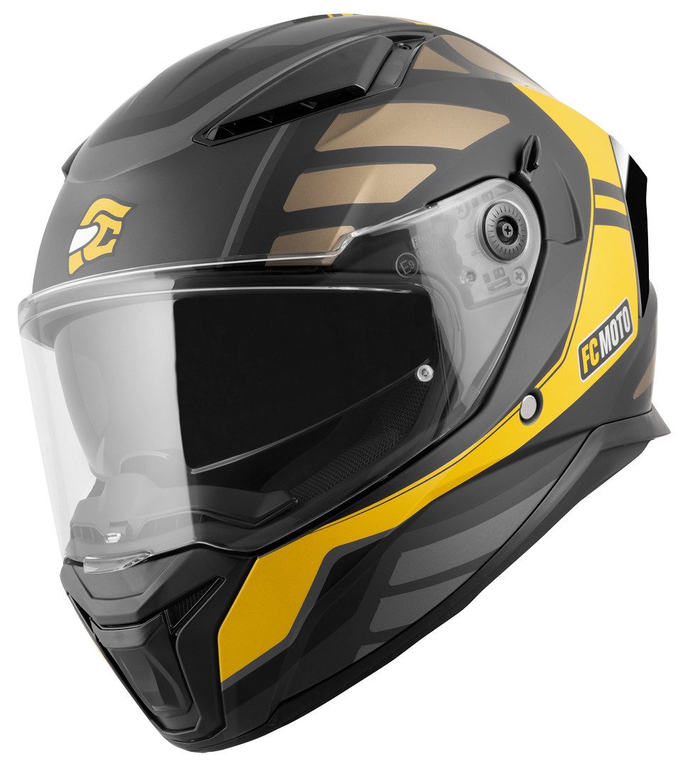 FC-Moto Motorradhelm FF130SV Cavion Helm, Vorbereitet Für Pinlockscheibe,herausnehmbares Innenfutter,integr – Bild 2 von 5