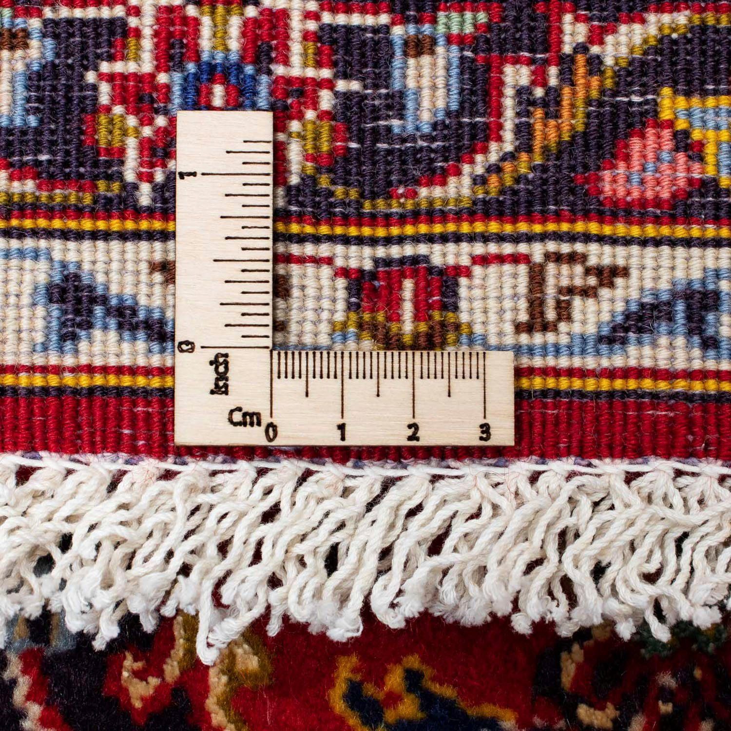 Wollteppich Keshan Medaillon rechteckig, mm, cm, 10 Höhe: 71 Handgeknüpft 129 x morgenland