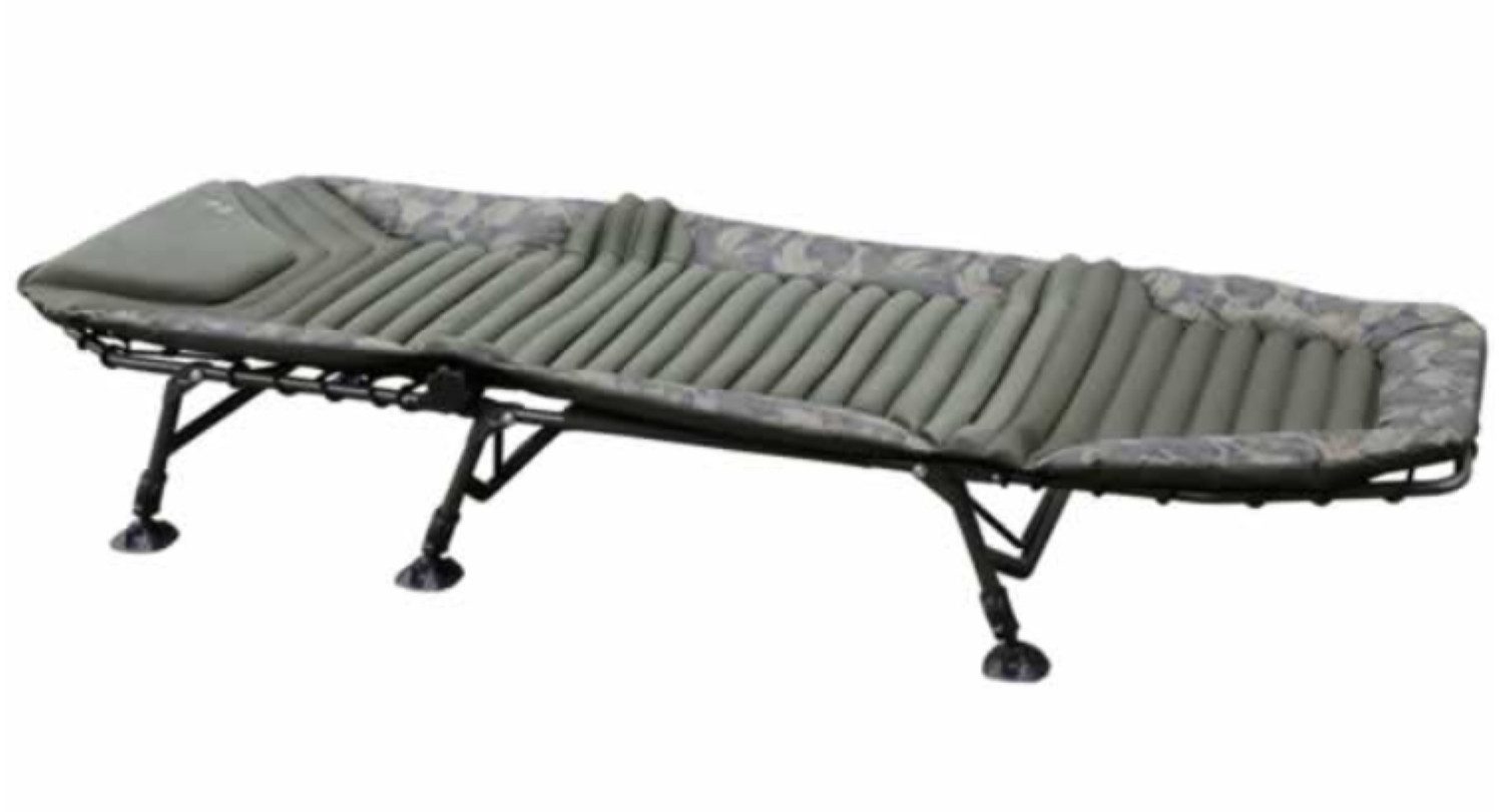 Behr Angelliege Luxus-Liege mit Camou-Polsterung mit Alu Rahmen Belastbarkeit: max. 240 kg