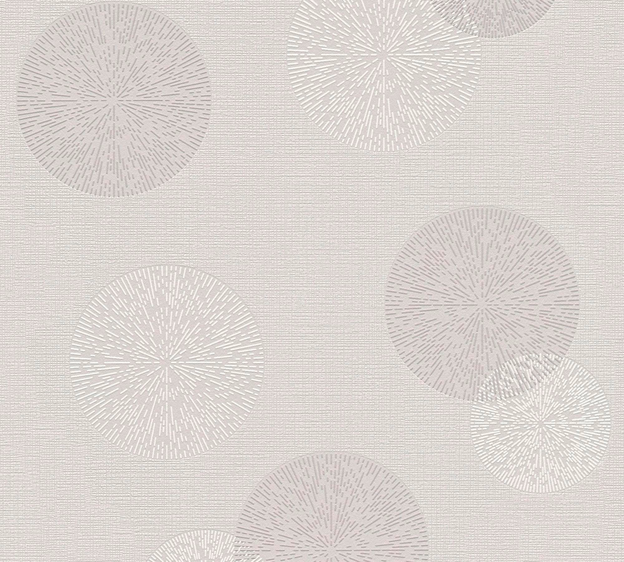 living walls Vliestapete Happy Spring, gepunktet, Grafik Tapete Kreise