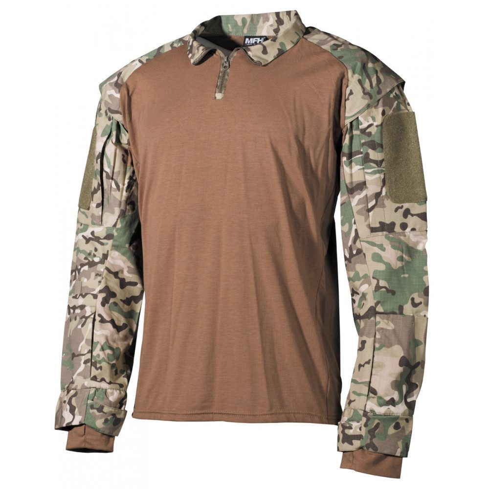 MFH Jeanshemd US Tactical Hemd, langarm günstig online kaufen