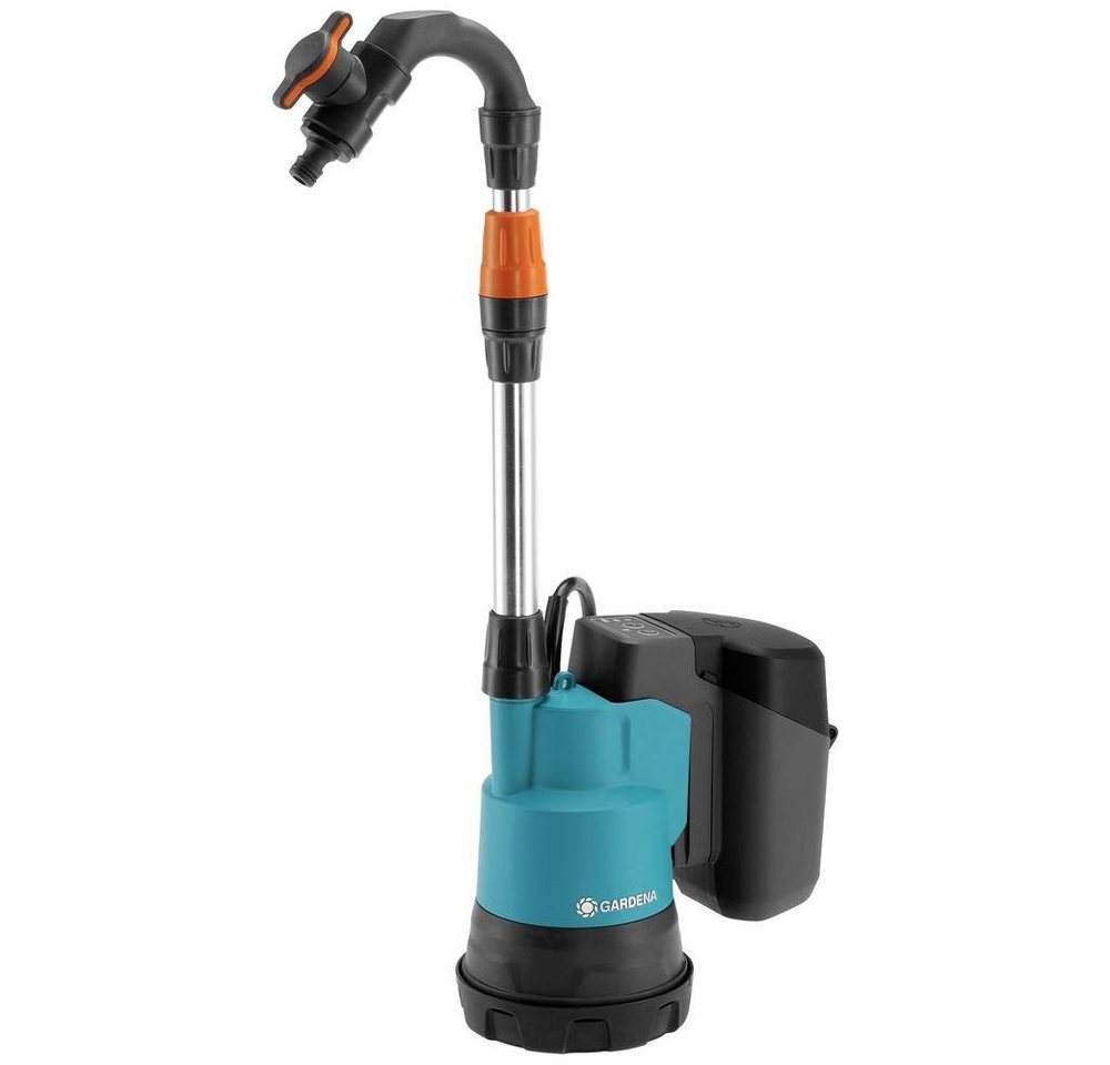 Thumbnail - GARDENA Tauchpumpe Akku-Regenfasspumpe 2000/2 18V POWER FOR ALL solo