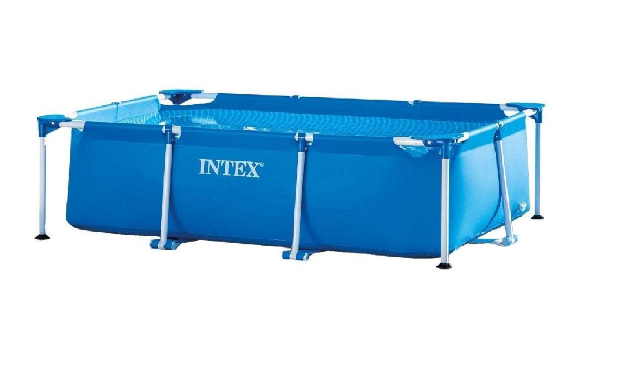 Intex Rechteckpool Rectangular Frame Pool - Aufstellpool - 260 x 160 x 65 cm