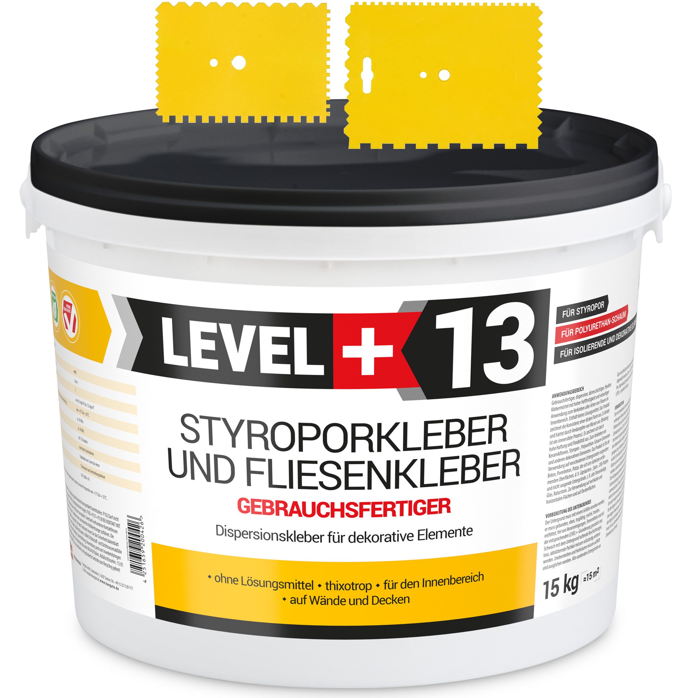 Level+ Dispersionskleber Styroporkleber Dispersionkleber Dekor L+13 günstig online kaufen