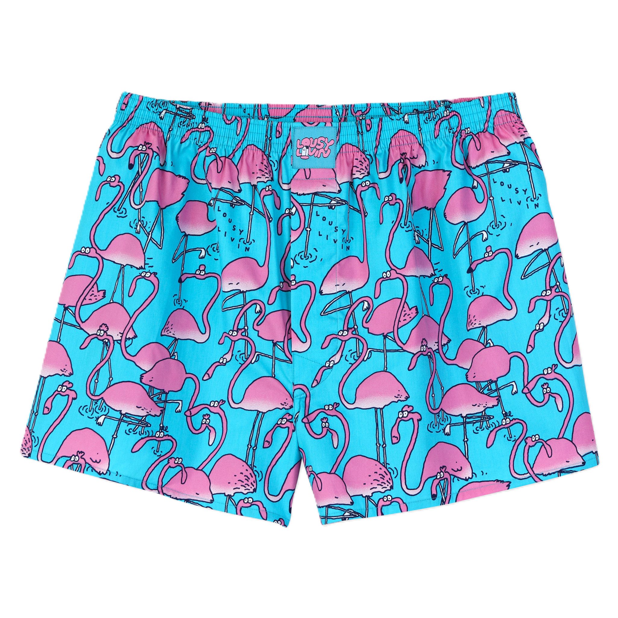 Lousy Livin Boxershorts Lousy Livin Boxershorts Greater Flamingos (Boxershorts, Boxershorts)
