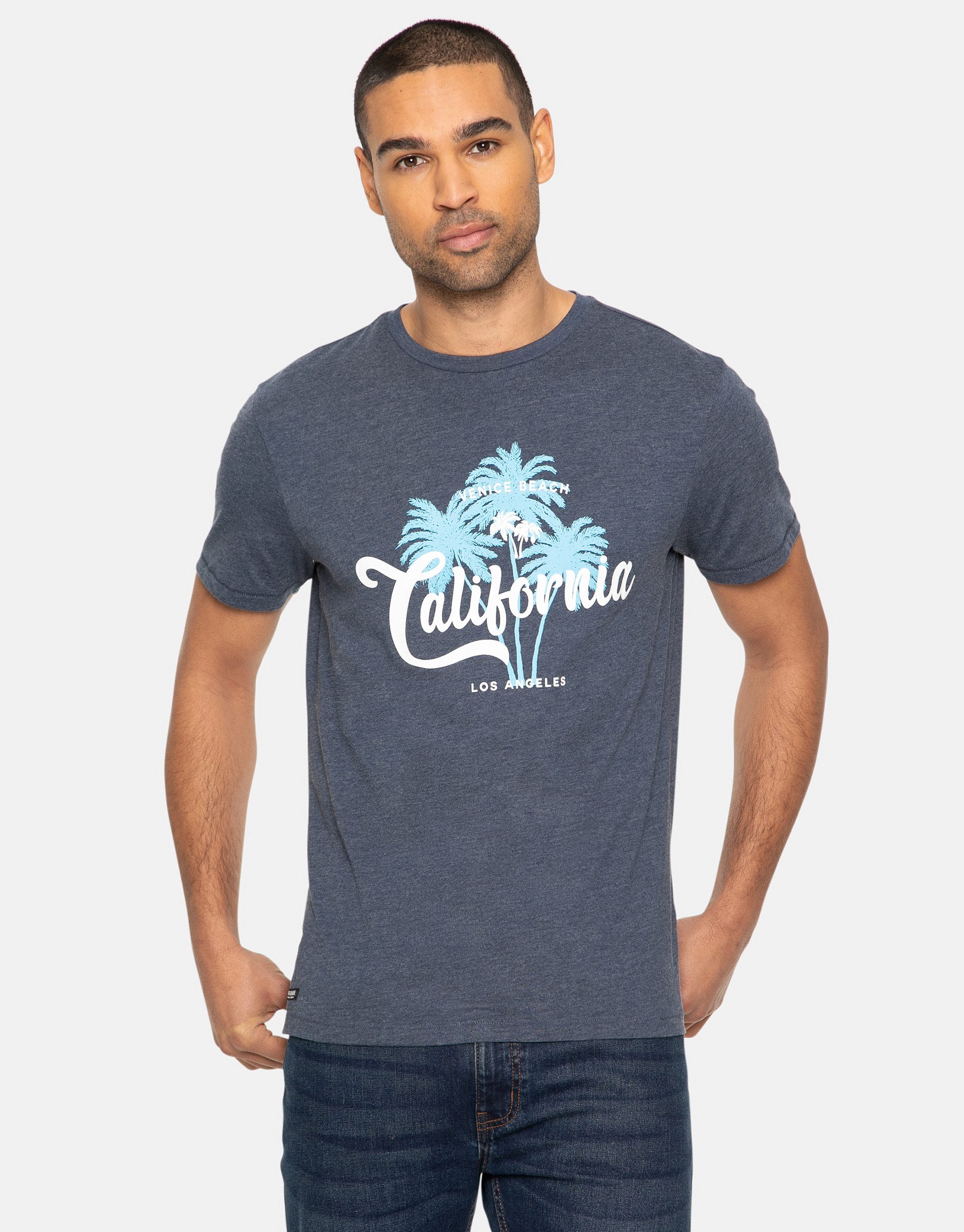 Threadbare T-Shirt Venice Palms (1-tlg) mit tollem Frontprint