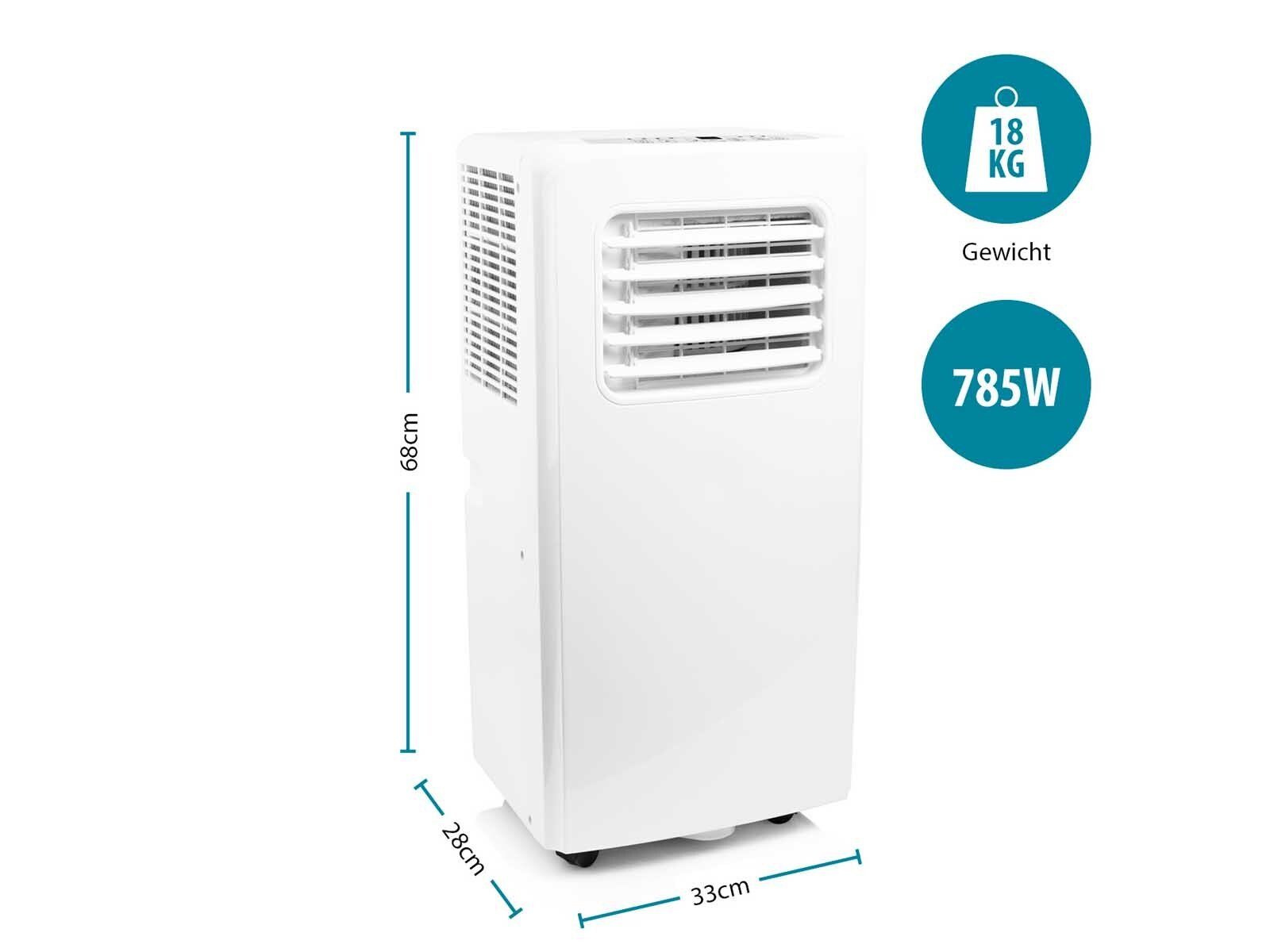 Tristar 3-in-1-Klimagerät, Mobile Klima-Anlage & Entfeuchter Luftkühler, Ventilator Standgerät