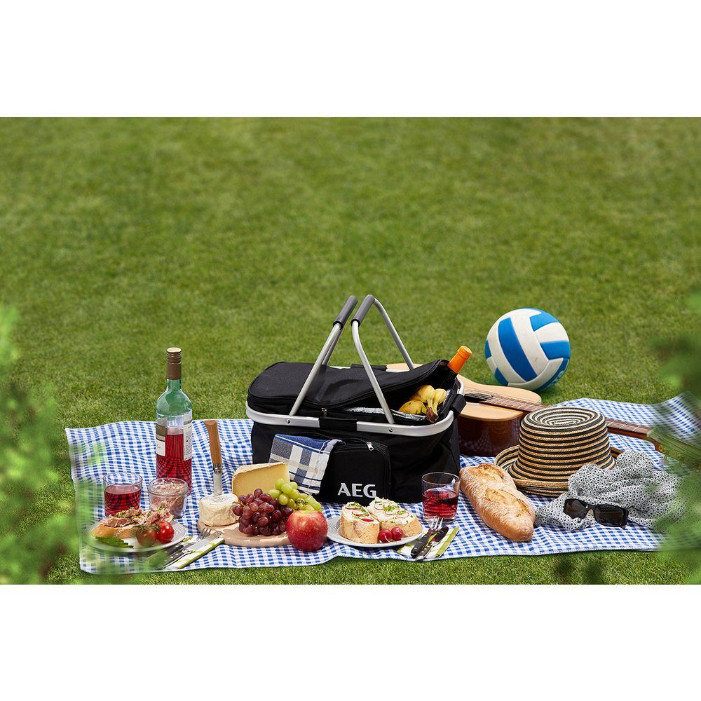 AEG Kühlbox AEG KS 26 Korb 12 V/DC Schwarz 26 l 15 °C unter der Umgebungs