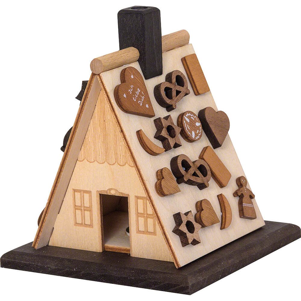 Kuhnert Räuchermännchen Bastelset Rauchhaus (12cm) von Drechslerei Kuhnert