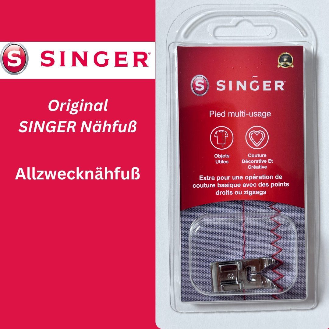 Singer Nähmaschine Original SINGER Allzwecknähfuß