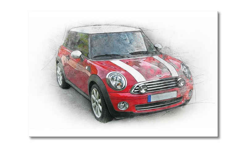 WandbilderXXL Leinwandbild Great Mini, Auto (1 St), Wandbild,in 6 Größen erhältlich