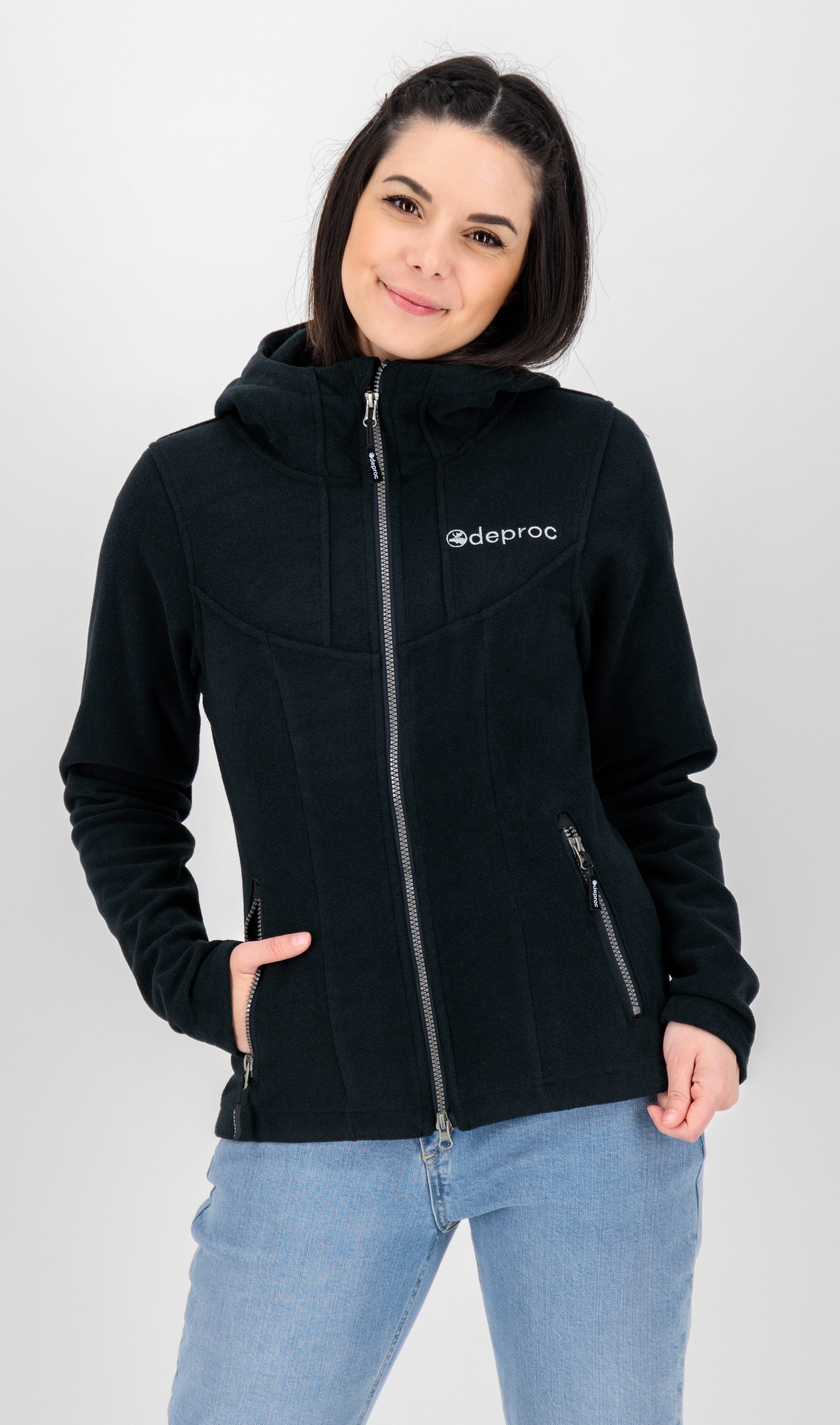 DEPROC Active Strickfleecejacke GLORY MAY CS günstig online kaufen