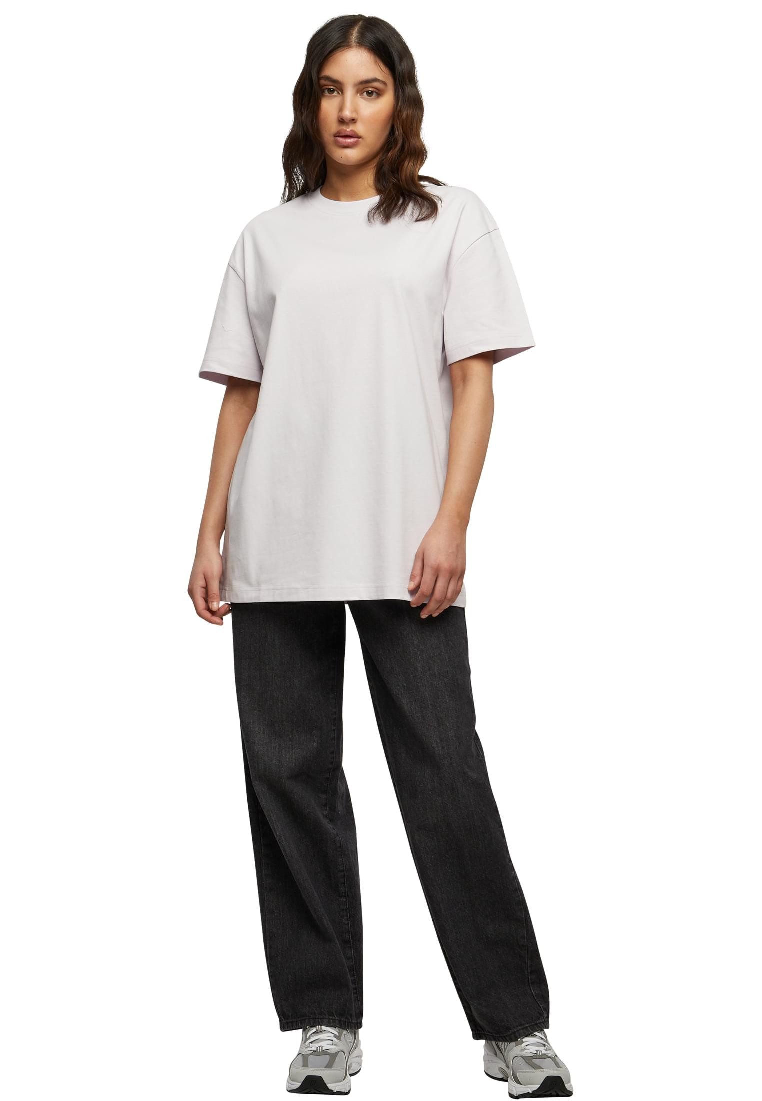 urbandreamz T-Shirt Damen Kurzarm Rundhals Oversized Boyfriend Shirt weit lang – Bild 5 von 5