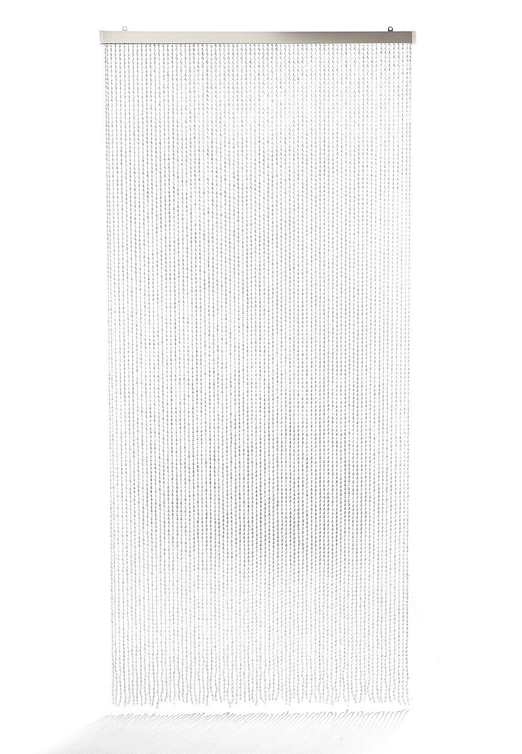 Kobolo, Stränge transparent CLEAR (1 transparent Türvorhang St), Vorhang Ösen 90x200cm, 72