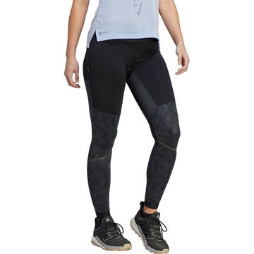 adidas Performance Lauftights Agravic Tights Trailrunning-Tight mit recycelten Materialien