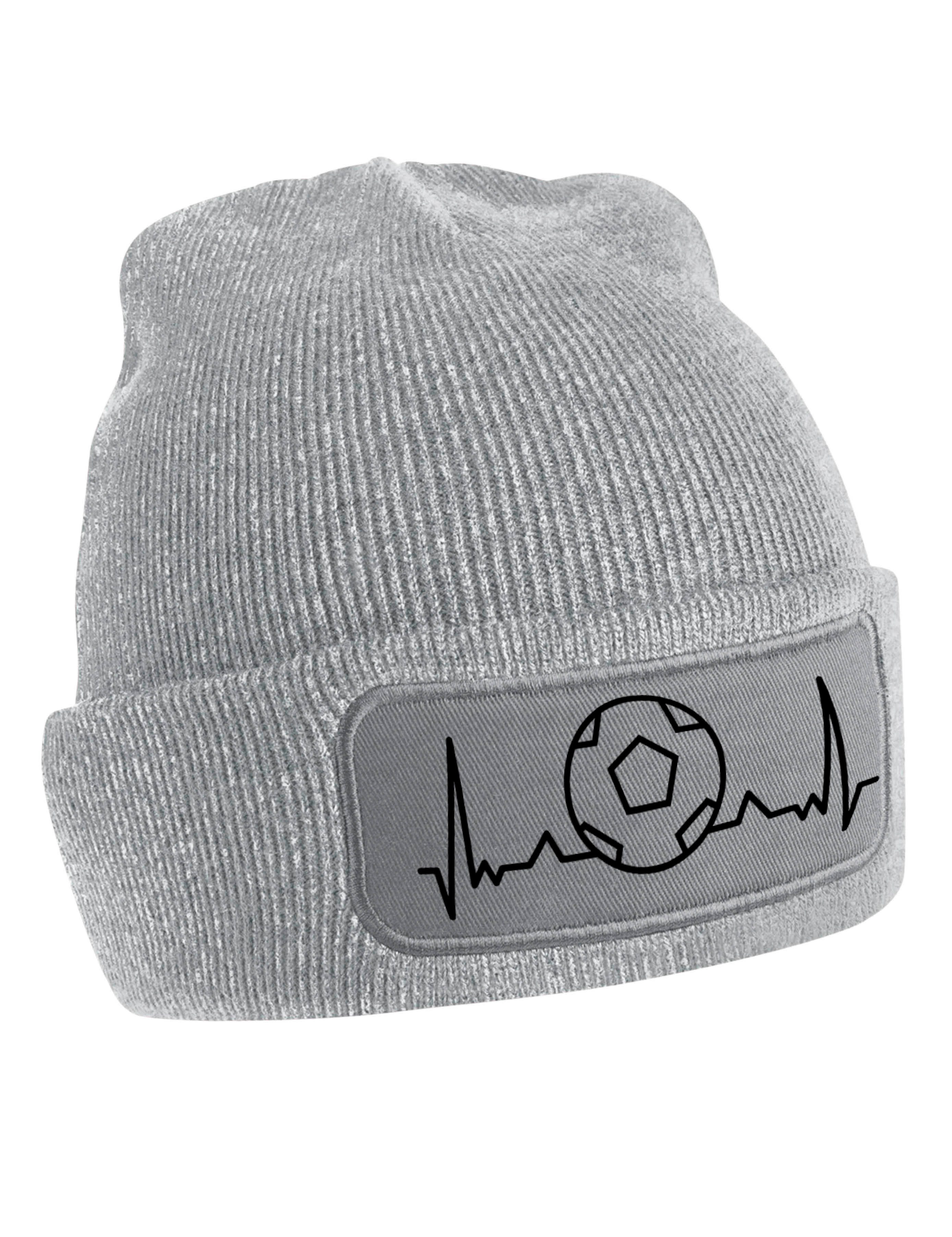 Youth Designz Beanie Fußball Heart Unisex Beanie Mütze mit modischem Print günstig online kaufen